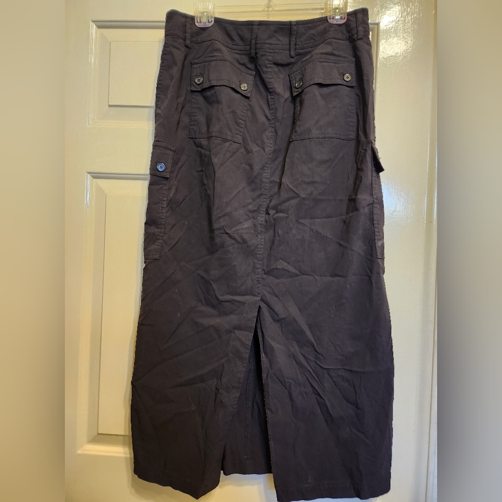 Black Cargo Pencil Skirt from LANE BRYANT SIZE 14